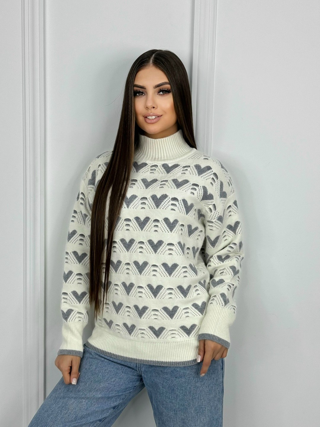 свитера женские,вязаные свитера женские,кофта женский,свитер с воротником,свитер вязаный