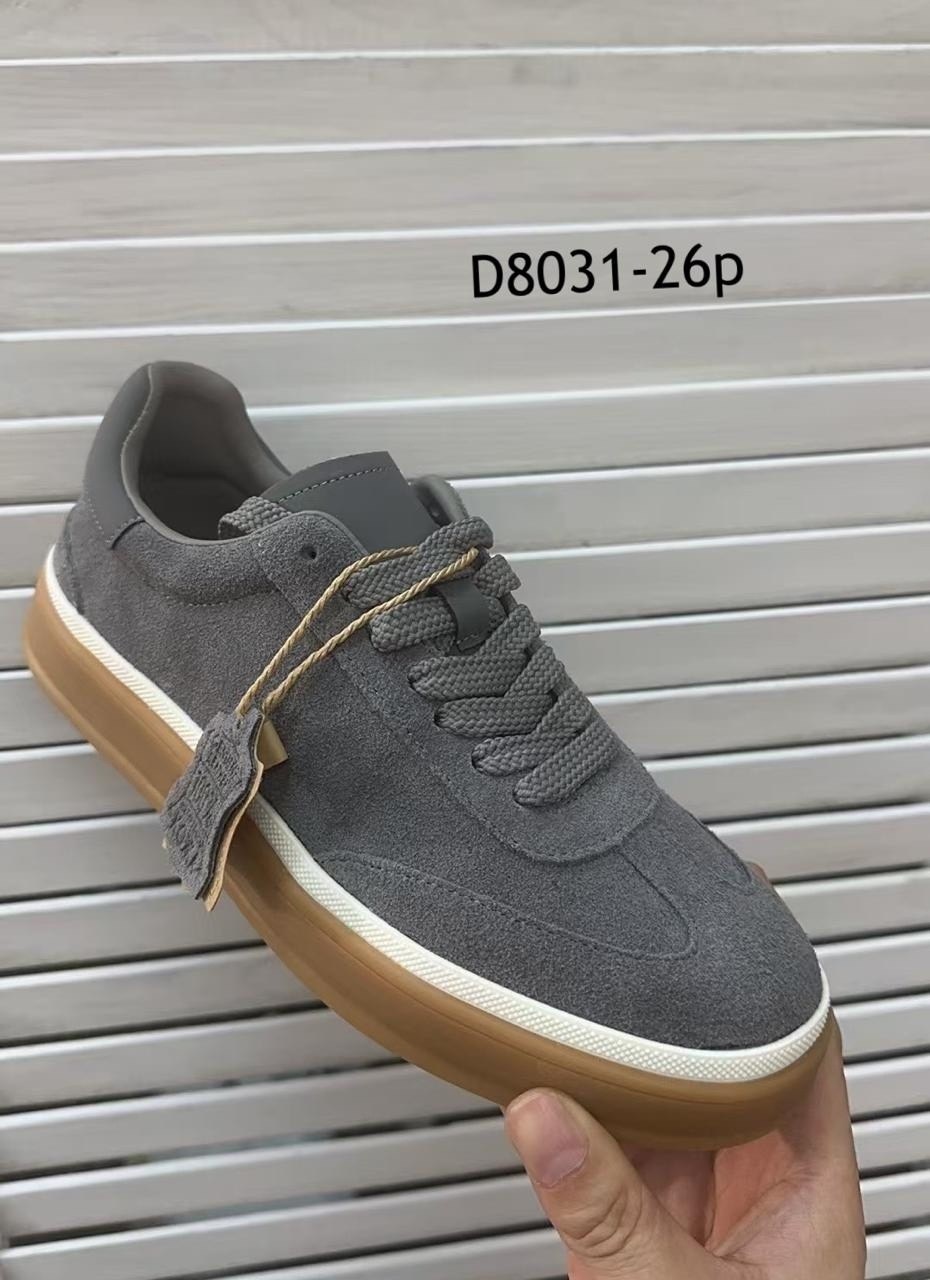 женские кеды,женские кроссовки из замши loro piana серые,женские кроссовки,,кеды loro piana