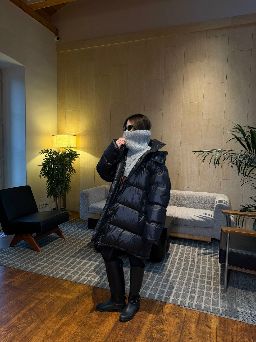 пуховик,объемный пуховик,пуховики оверсайз,пуховик удлиненный,черный пуховик