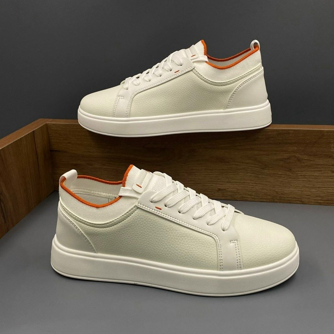 ,белые кеды мужские,кожаные кеды santoni,белые кеды,кеды стильные