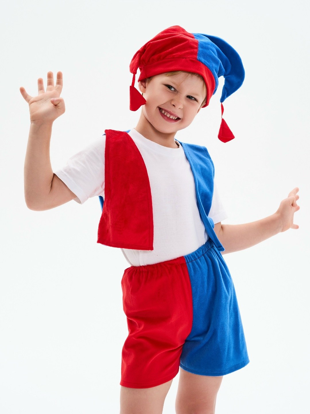 детский карнавальный костюм петрушка,детский карнавальный костюм петрушки скомороха,карнавальный костюм буратино,костюм буратино,костюм буратино карнавалия