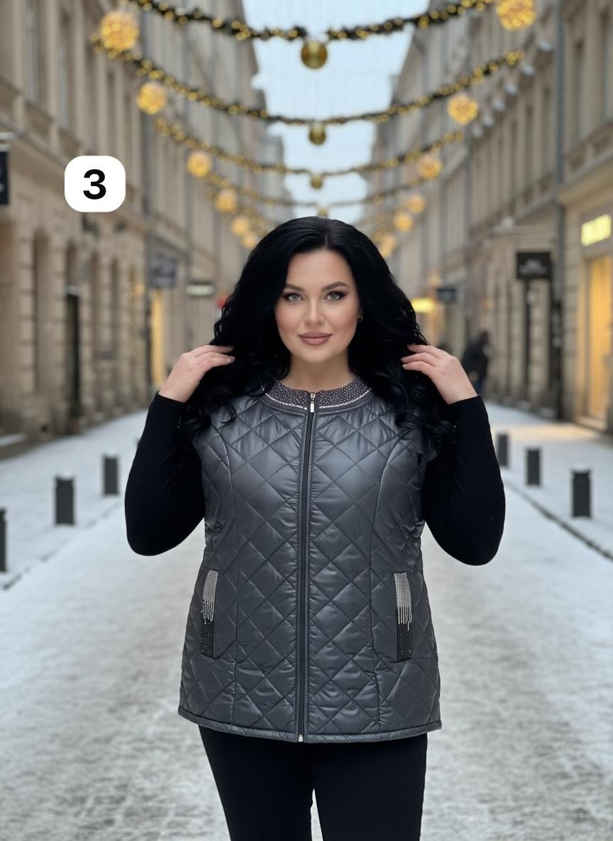 жилетка женская,стеганая жилетка,жилетка на синтепоне,жилет на синтепоне,жилет стеганый больших размеров
