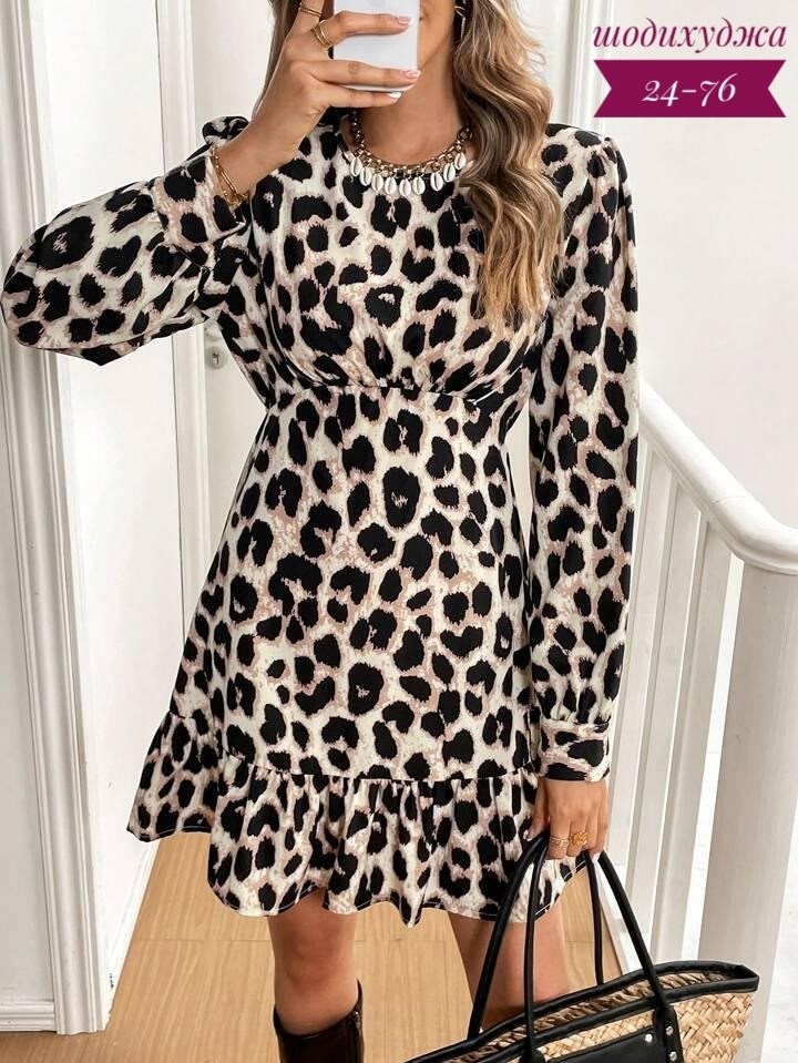 платье женское леопардовое,платье с леопардовым принтом,платье женская,платье леопард,платье леопардовое