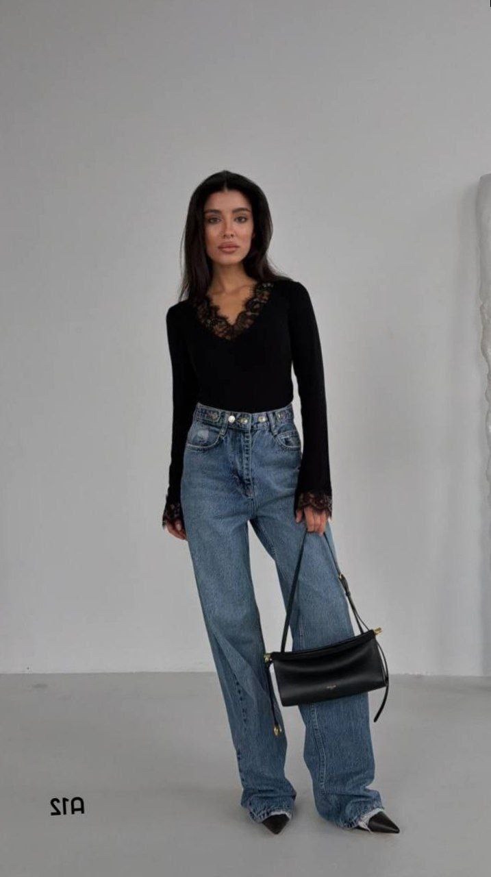 лонгслив с кружевом женский,кружевная блузка,кружевная блузка с v-образным вырезом,блузки,кружевная блузка с v-образным вырезом 9kxk2-43175-02 xhan