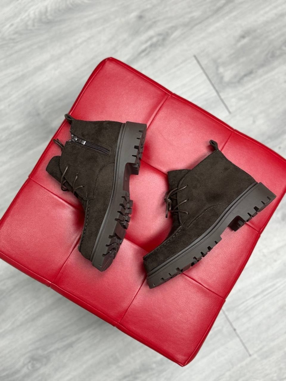 ботинки демисезонные натуральная замша tregubov_shoes,,ботинки женские,ботинки,замшевые ботинки