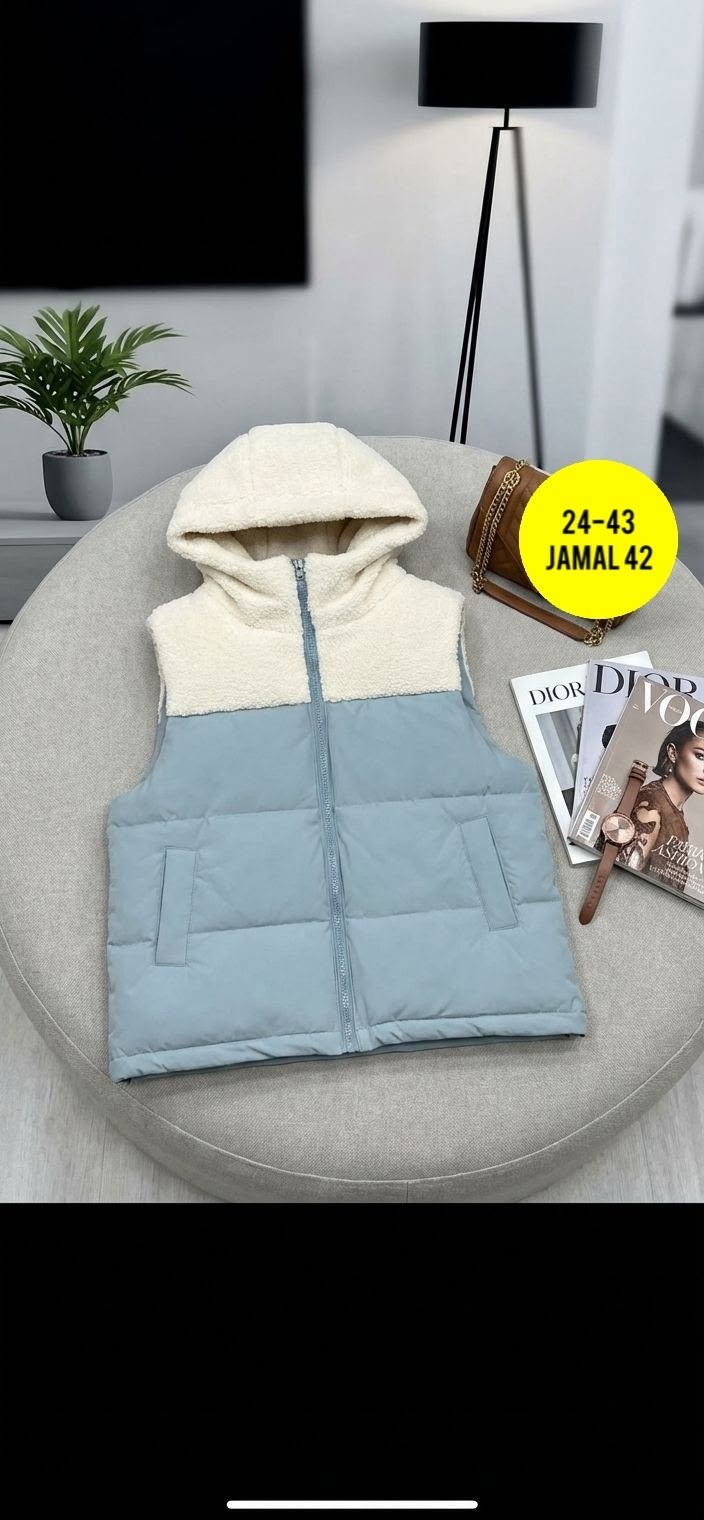 жилетка женская,двухсторонняя жилетка,жилет,жилетка,теплый жилет