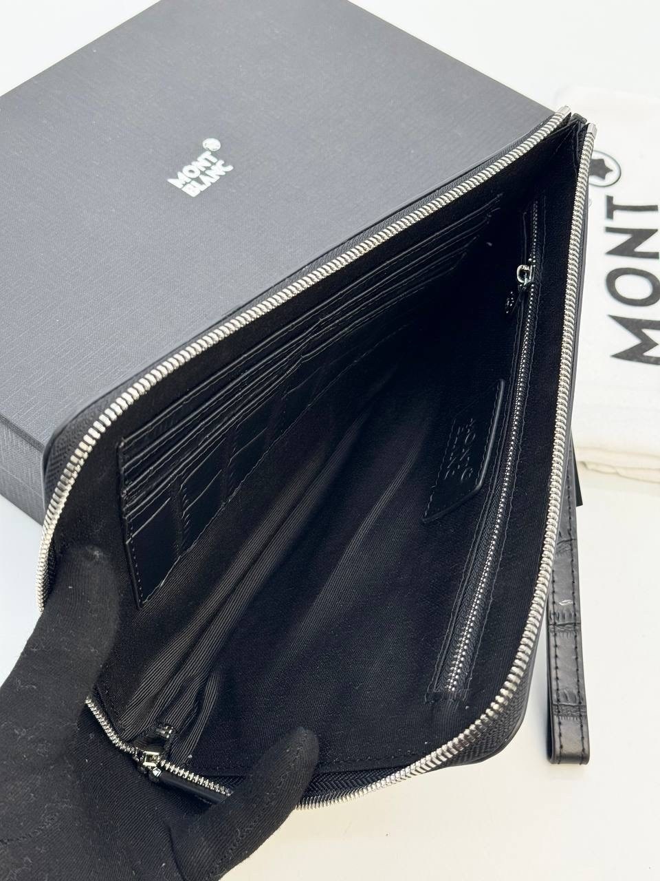 мужской бумажник портмоне montblanc 112617,портмоне монтбланк,montblanc бумажник (портмоне) оригинал,montblanc клатч,montblanc портмоне мужское