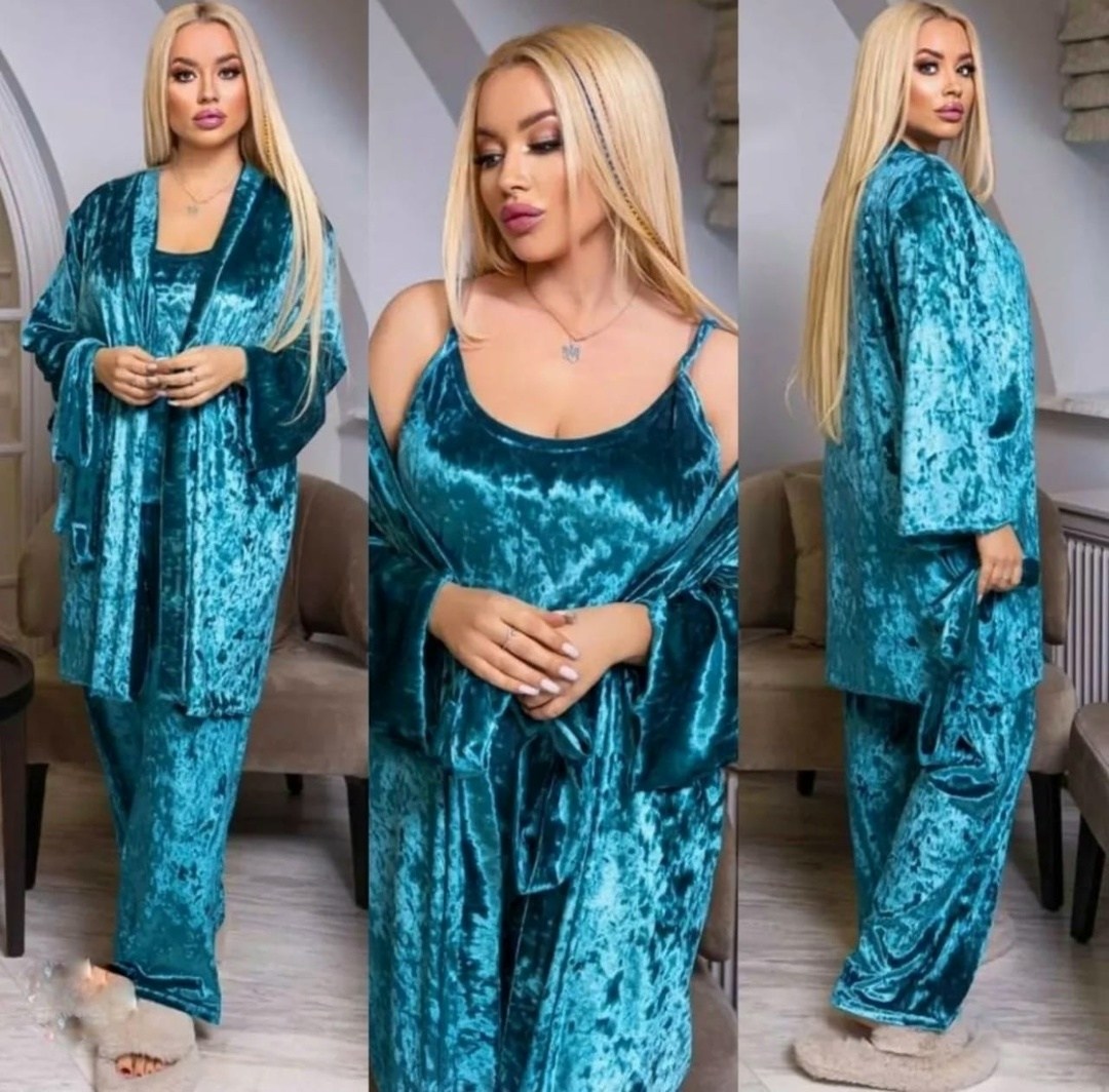 пижама комплект женская,пижама тройка женская велюр,пижама женская велюр,пижама велюровая женская,женская пижама бархат 4 в 1