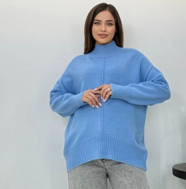 свитер с горлом теплый вязаный оверсайз jenny,женский свитер,свитер оверсайз,свитер женский вязаный с горлом кофта оверсайз,свитер укороченный вязаный с горлом на молнии оверсайз