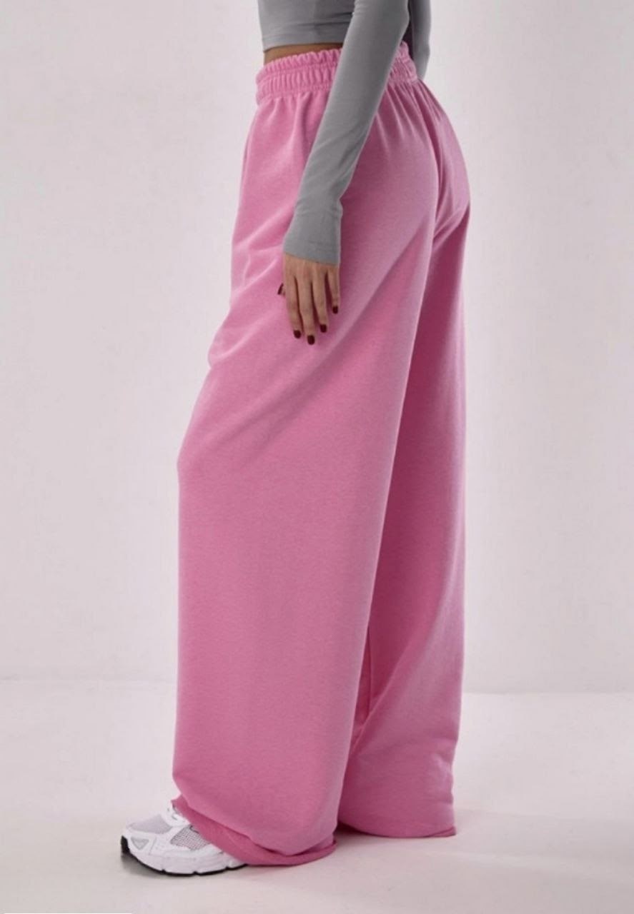 брюки розовые,спортивные брюки,брюки модные,штаны широкие,штаны розовые
