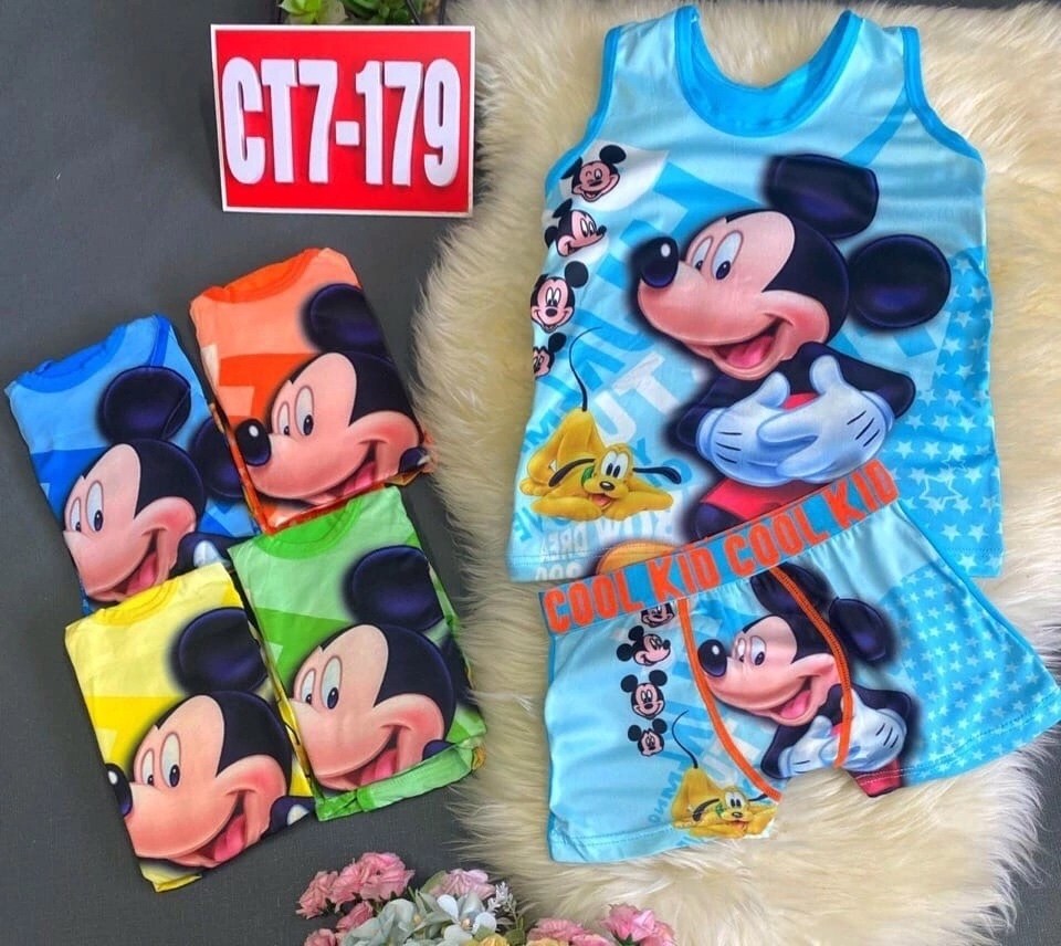 комплект детского нижнего белья,белье детское комплект,комплекты для мальчика,комплект нижнего белья микки маус,детские нижнее белье