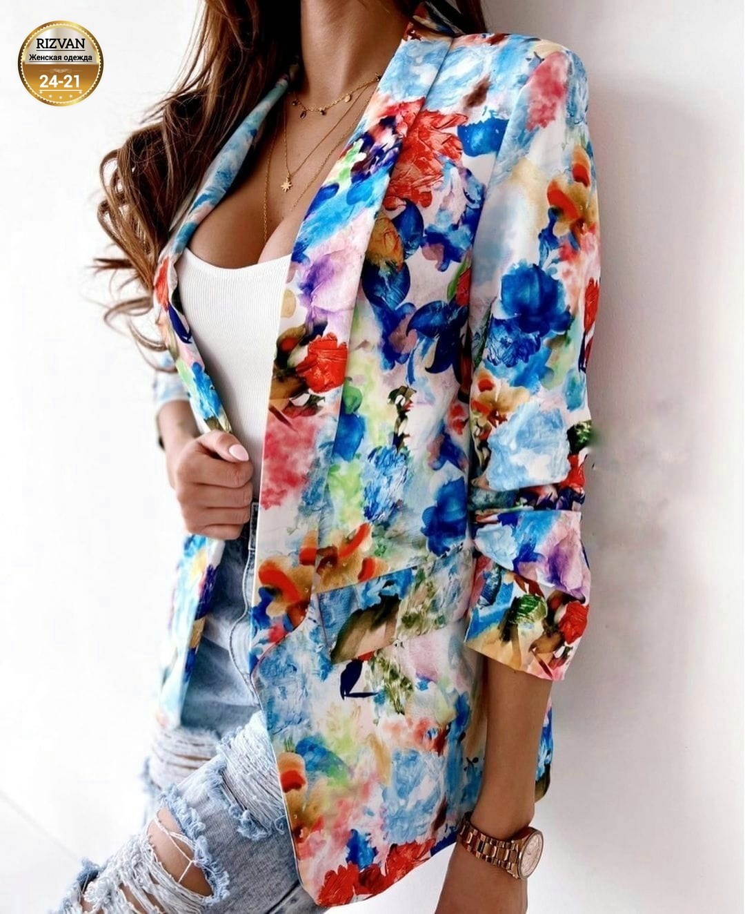 пиджак женский,пиджак женский ,жакет и пиджак,пиджак с цветочным принтом,цветной пиджак женский