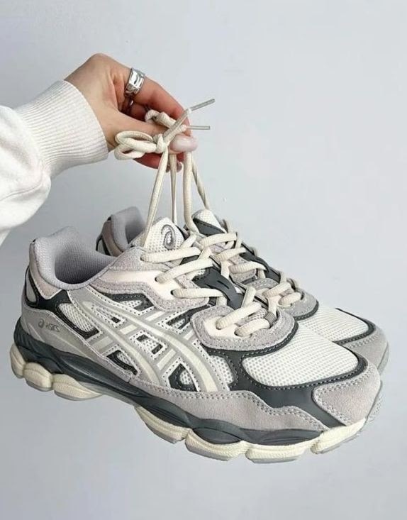 кроссовки асикс gel nyc спортивная  asics цвет белый серый кремовый,кроссовки asics gel-nyc oyster grey,кроссовки асикс gel nyc,кроссовки nyc asics gel,asics gel nyc cream oyster grey