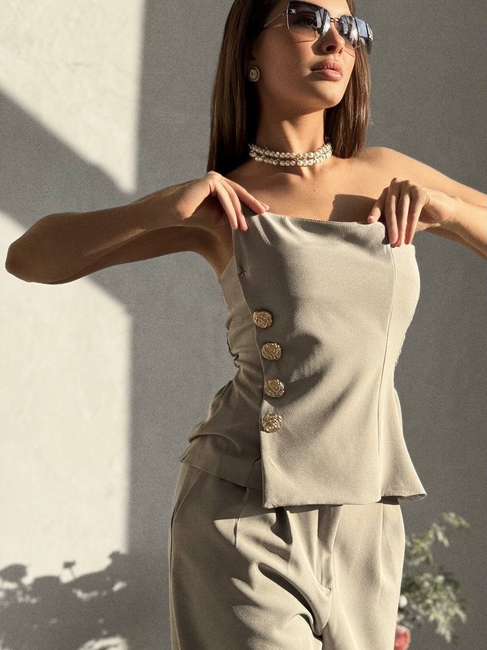 элегантный брючный костюм,брючный нарядный костюм,костюм с брюками,брючной костюм,льняной костюм с брюками