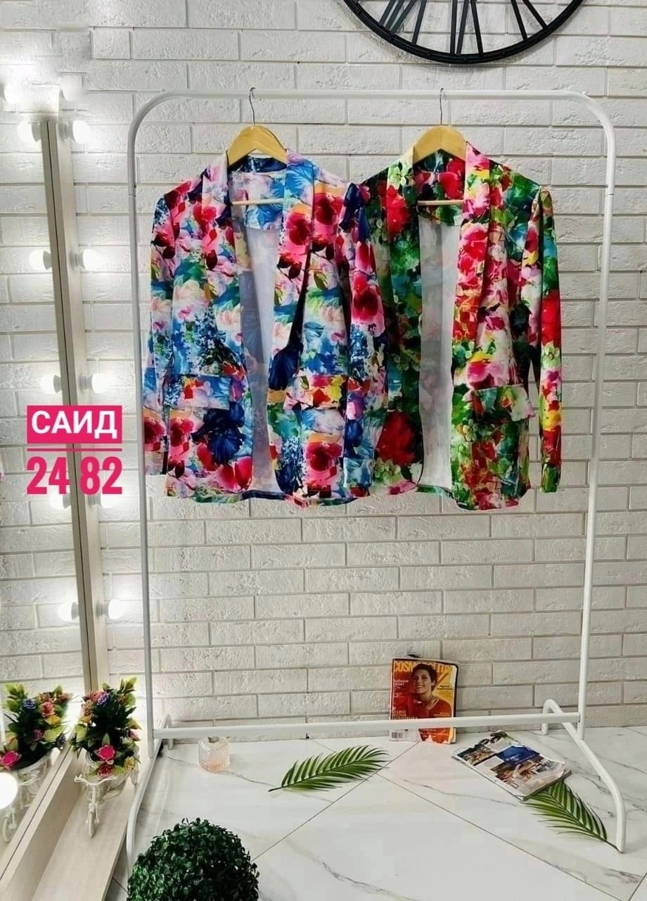 пиджак женский ,пиджак с цветочным принтом,пиджак с принтом,цветной пиджак женский,женские жакеты