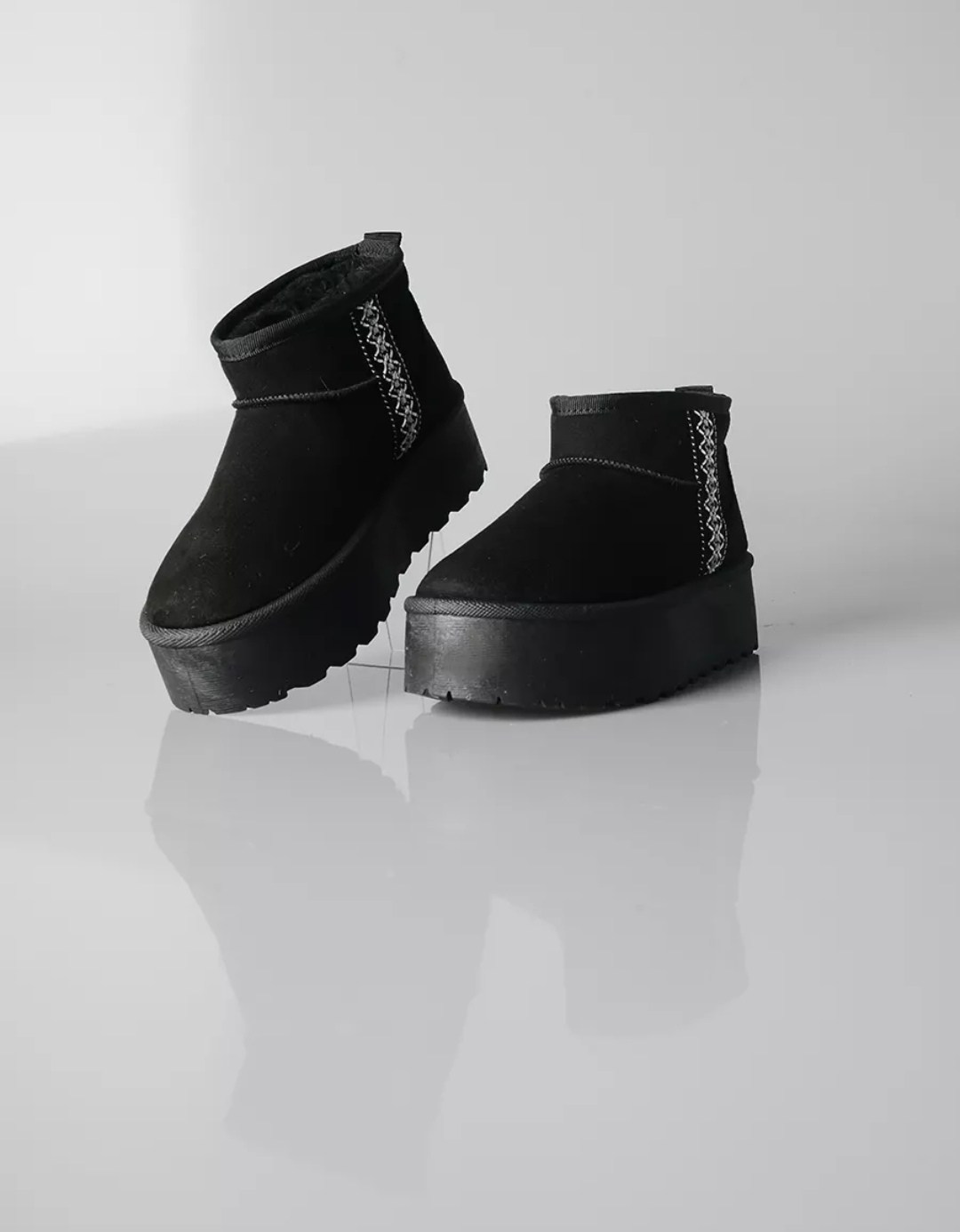 ,угги на платформе,ugg classic ultra mini замшевые ботинки на платформе черный,женская ,угги женские