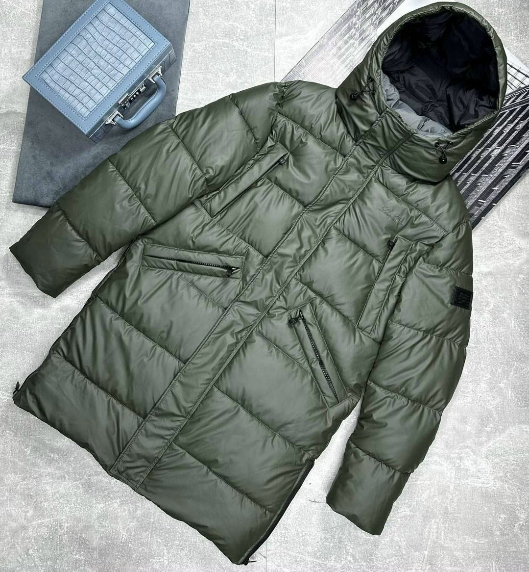 зимняя куртка парка мужская от бренда hermes,зимняя куртка brunello cucinelli,мужской пуховик loro piana,брендовая мужская зимняя куртка,мужская куртка