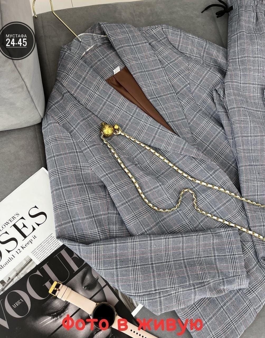 костюм в клетку женский,женские костюмы брючные,костюм модный,костюм двойка женская,повседневный костюм