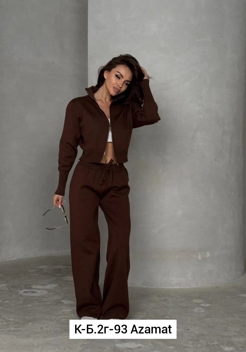 женский брючный вязаный костюм из трикотажного материала,костюм брючный трикотажный вязаный,кашемировый женский костюм,костюм брючный трикотажный вязаный цвет графит,костюм двойка