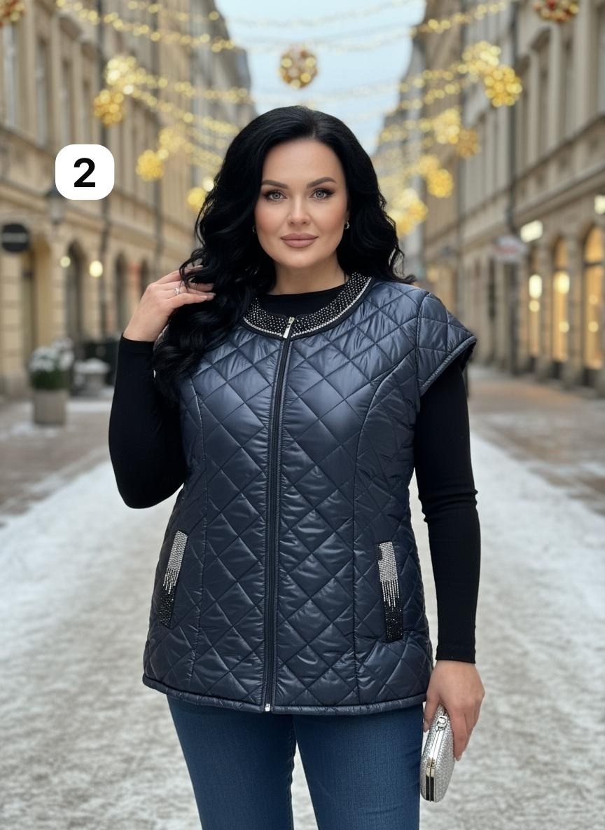 жилетка женская,стеганая жилетка,жилетка на синтепоне,жилет на синтепоне,жилет стеганый больших размеров