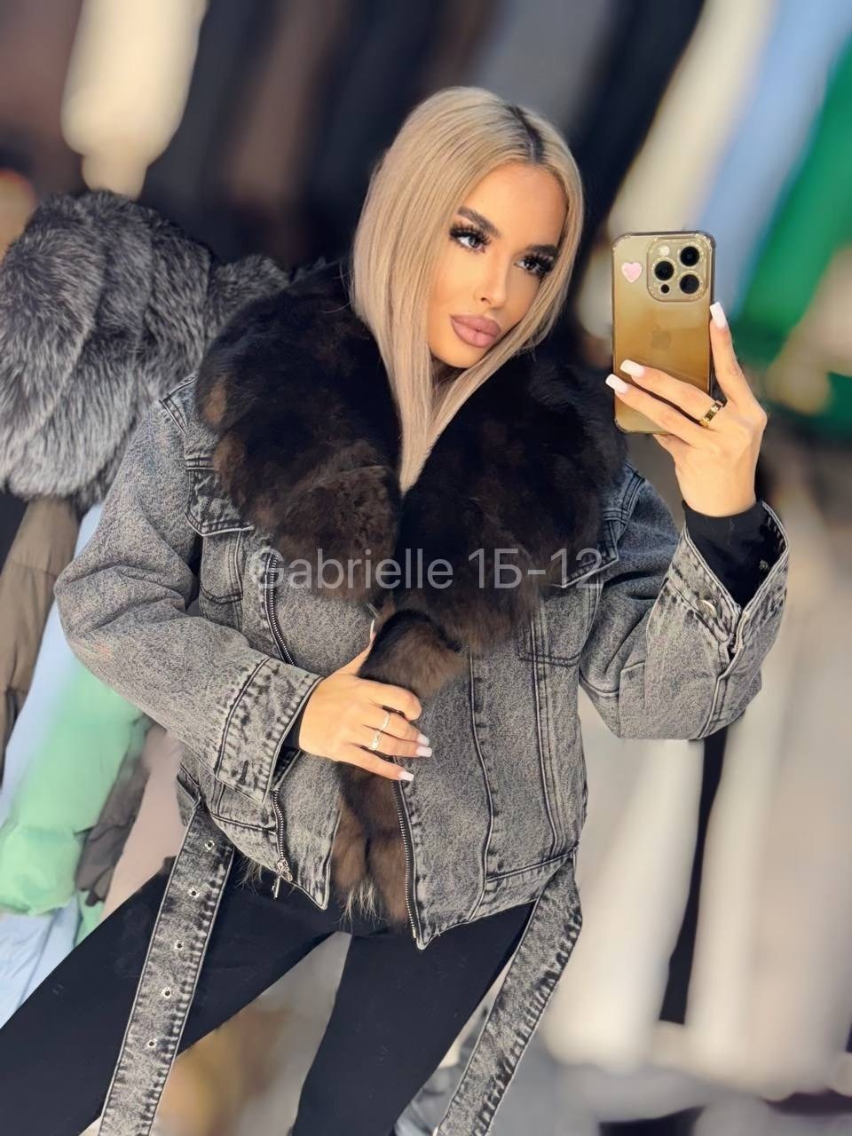 куртка с натуральным мехом,джинсовка с мехом песца,пуховик с натуральным мехом,пуховик с мехом песца,женская куртка с натуральным мехом