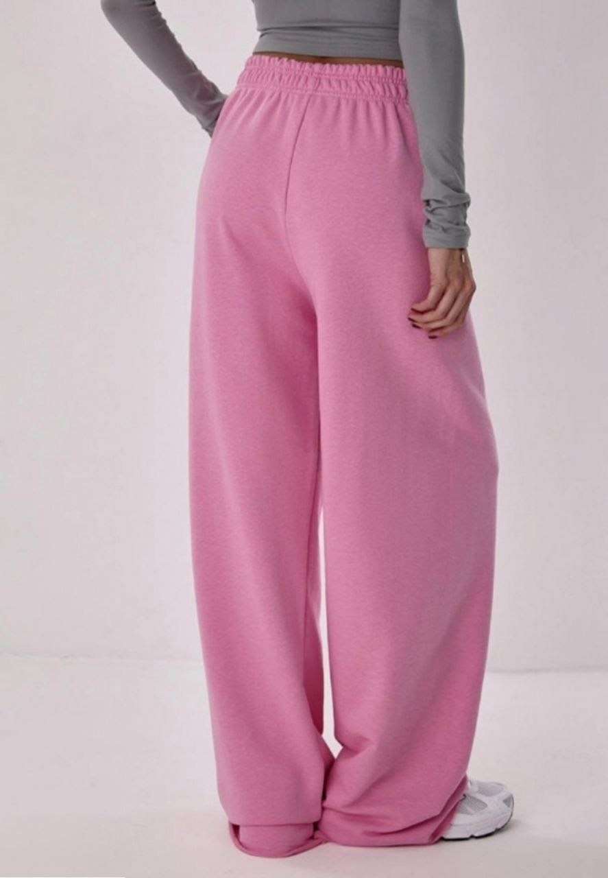 брюки розовые,спортивные брюки,брюки модные,штаны широкие,штаны розовые