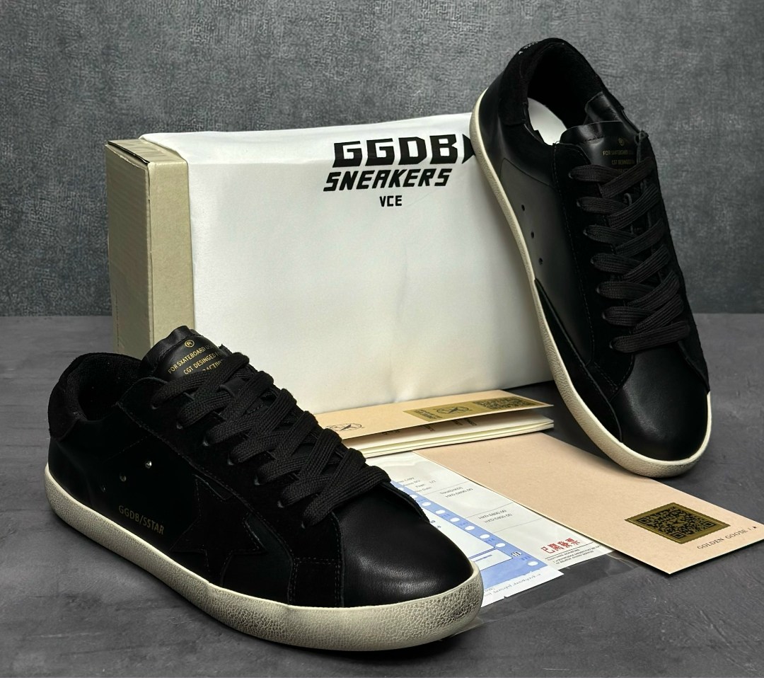 кроссовки golden goose wmns superstar черный,golden goose кеды super star черный,черные кроссовки super-star golden goose,кожаные низкие кеды hi star 90100 с логотипом golden goose черный,кеды hi star