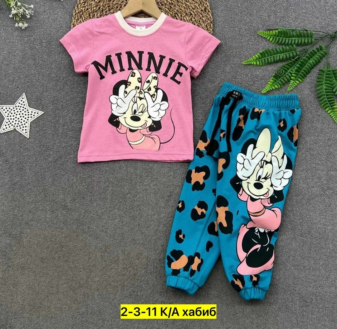 костюм детский минни,костюм детский для девочек,костюм для девочек,детские костюмы,костюм двойка для девочек