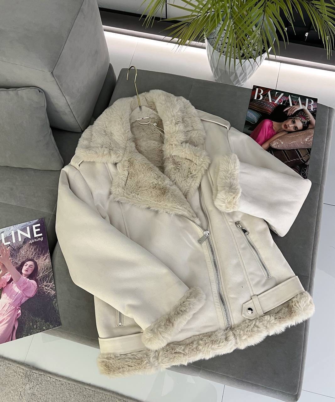 дубленка,короткие дубленки,дубленка авиатор из экокожи,женская дубленка авиатор из экокожи,дублёнка celine