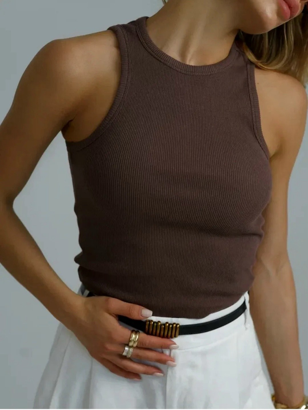 женская майка,женский топ,женская майка топ,топик женский,топ в рубчик базовый