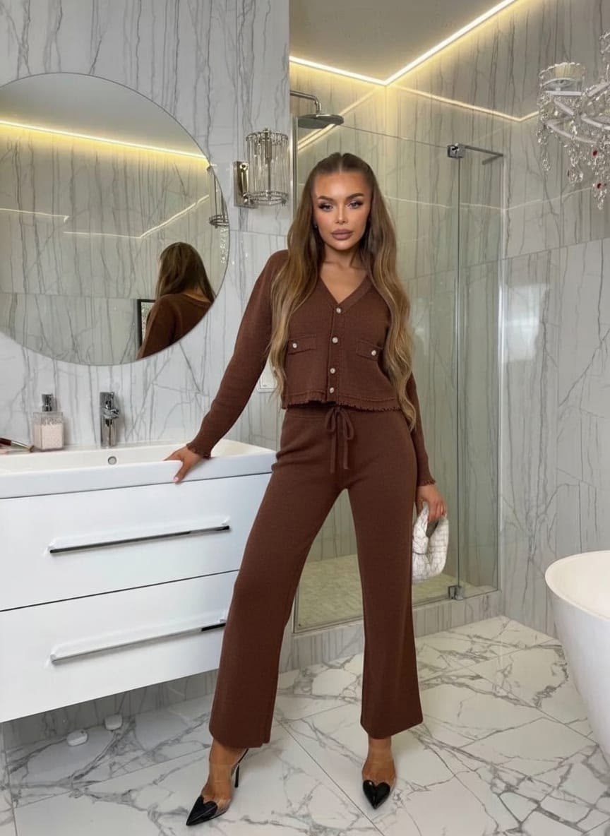 женский трикотажный костюм двойка с кашемиром,вязаный костюм женский,костюм двойка кашемир,трикотажный костюм,костюм вязаный кашемир модный стиль