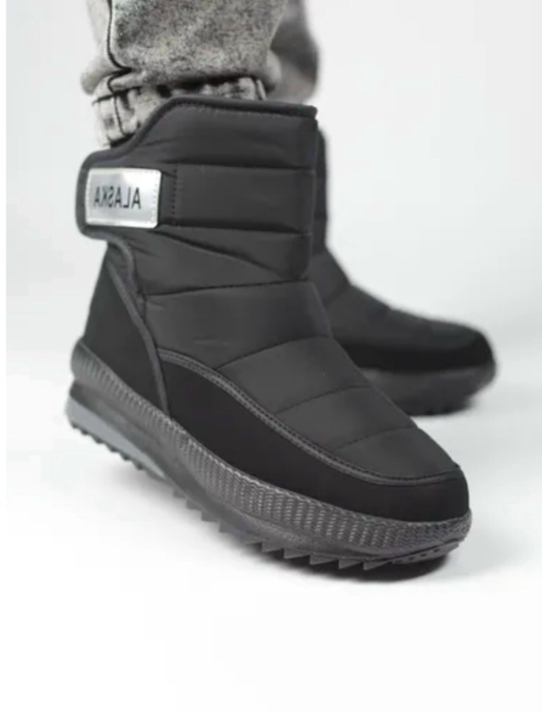 дутики мужские зимние idibek shop,,дутики мужские alaska 888260 черные 46 ru,мужские дутики,зимние мужские ботинки