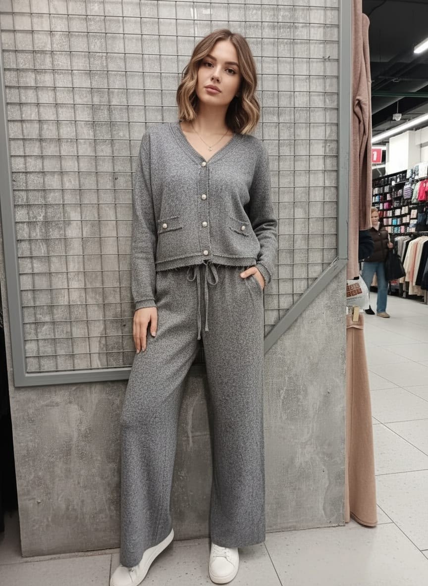 женский трикотажный костюм двойка с кашемиром,вязаный костюм женский,костюм двойка кашемир,трикотажный костюм,костюм вязаный кашемир модный стиль