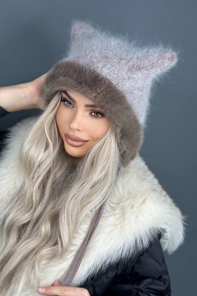 шапка с ушками,шапка чепчик с ушками на завязках,шапка с ушками зимняя hqstar,шапка чепчик ангорка с ушками,шапка с ушками на завязках hqstar 274222298