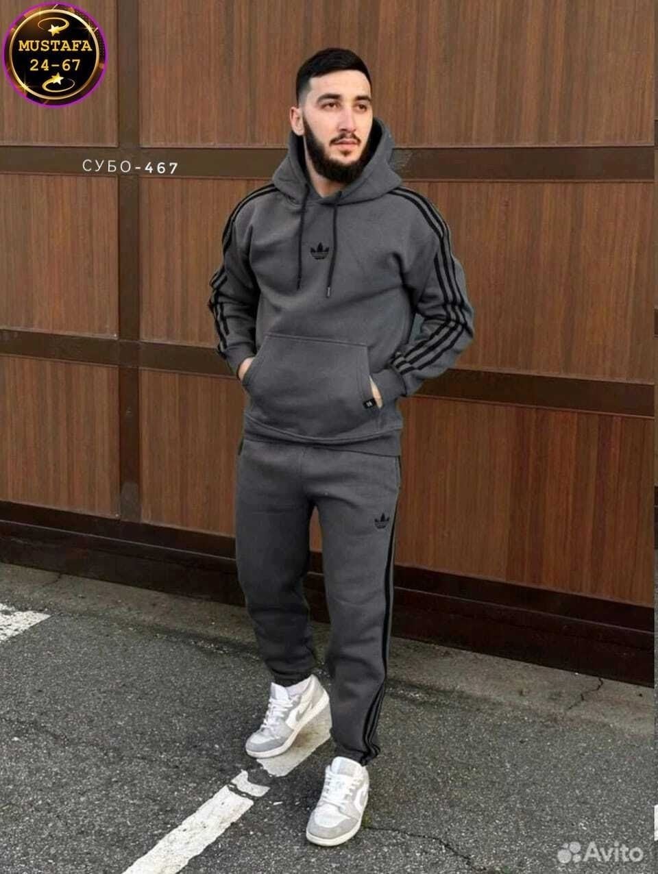 костюм спортивный мужской теплый на флисе,спортивный костюм adidas на флисе,костюм спортивный мужской,спортивный костюм adidas утепленный,тёмно серый костюм адидас мужской