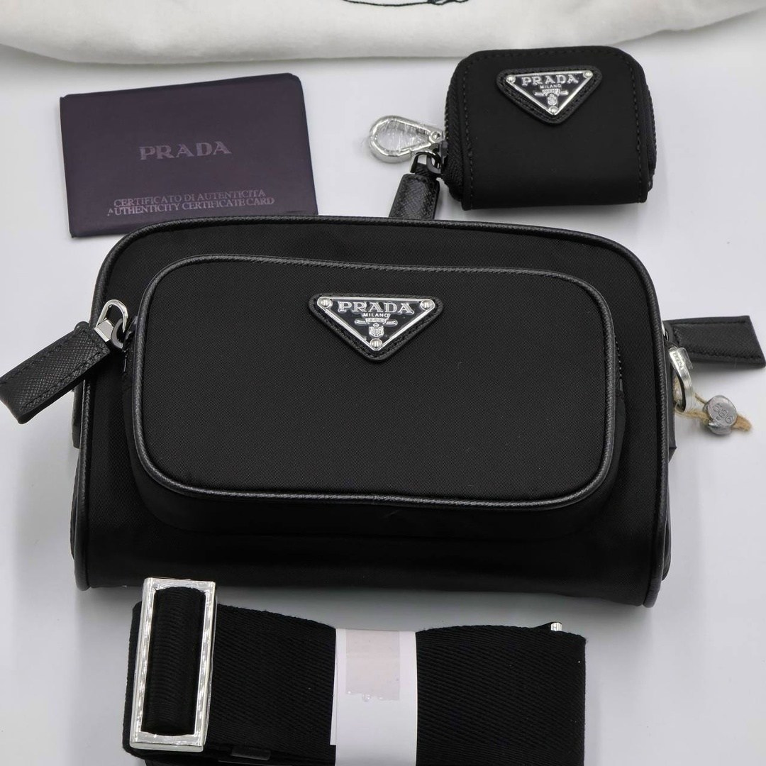 прада сумка,prada nylon shoulder bag,prada re-nylon and brushed leather shoulder bag - black,мужская сумка,сумка prada
