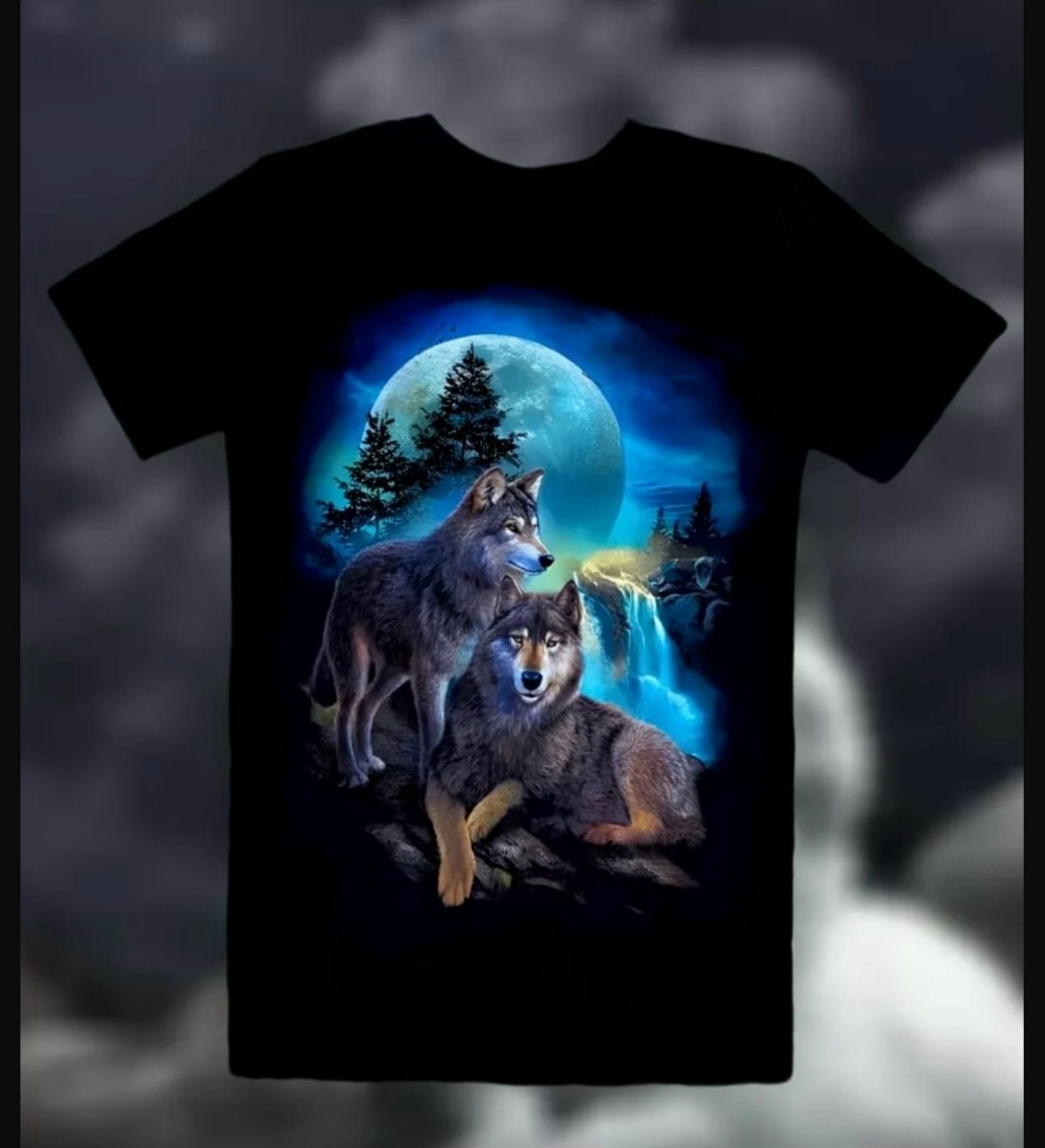 футболка волк,футболка мужская волки,майка с волком,светящаяся футболка волк,футболка детская волк