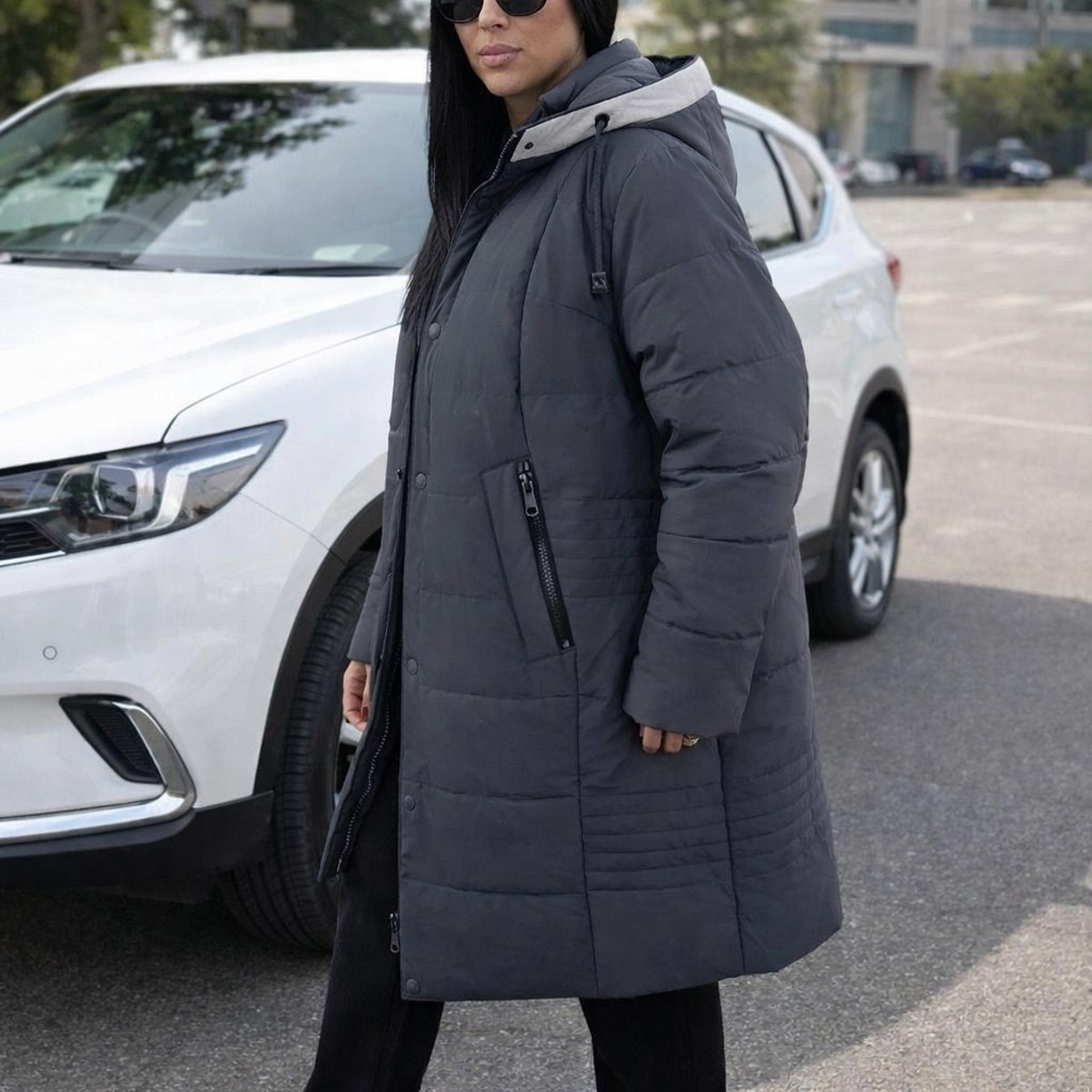 куртка пуховик женский зимний длинный bloom fashion,куртка женская больших размеров удлиненная,удлиненная куртка,куртка женская зимняя с капюшоном удлиненная на синтепоне пуховик пальто,куртка женская