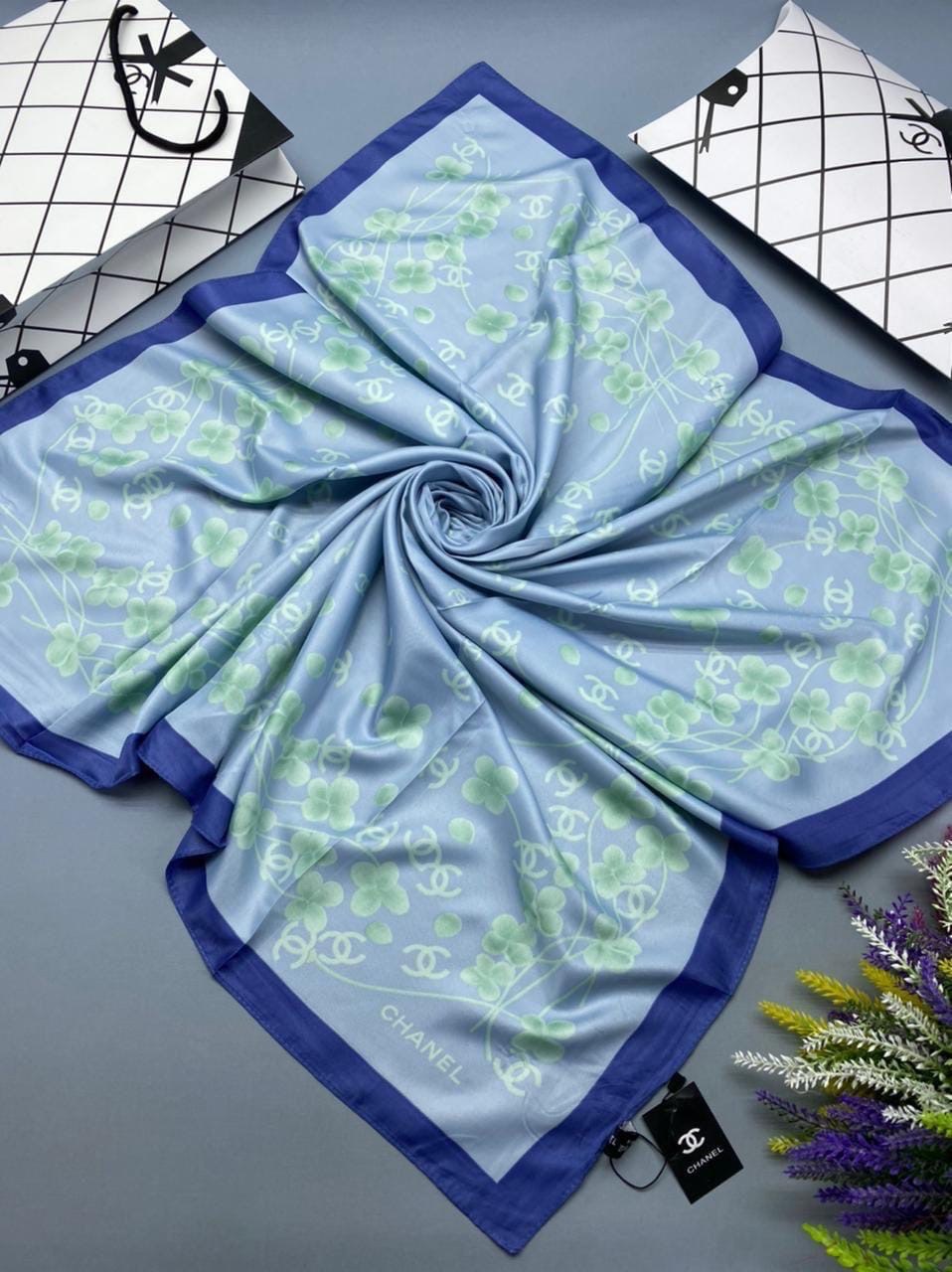 брендовый платок,шелковые платки,платок женский однотонный (100*100 см.) арт. 256233,женские платки,платок женский шелковый