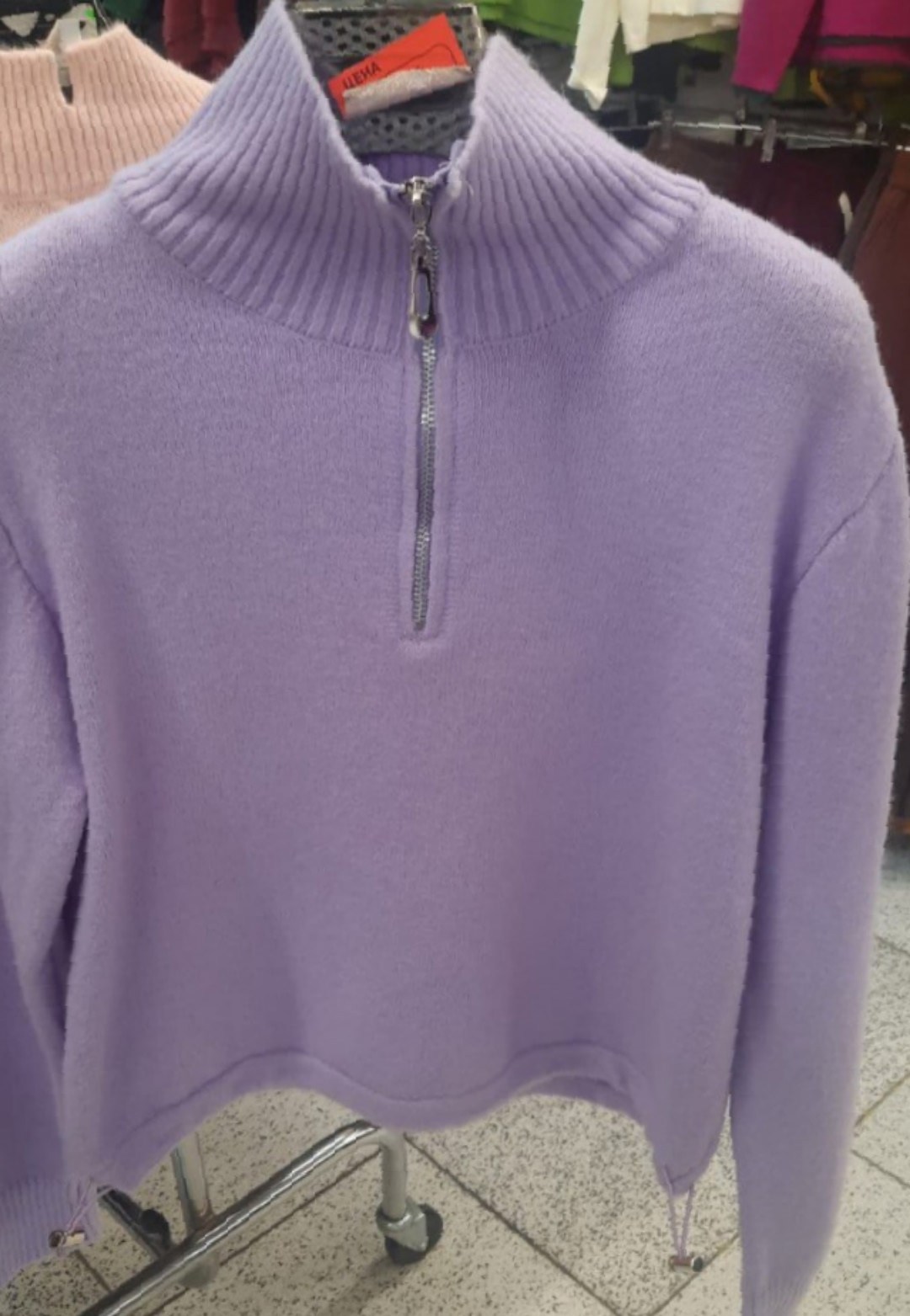 кофта женская,кофта теплая оверсайз на молнии тедди h’rose brand,свитера женские,вязаные свитера женские,женские джемпера