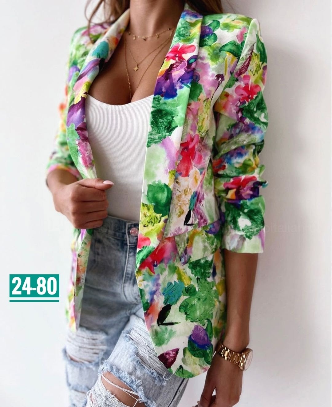 пиджак женский ,пиджак с цветочным принтом,цветной пиджак женский,пиджак с принтом