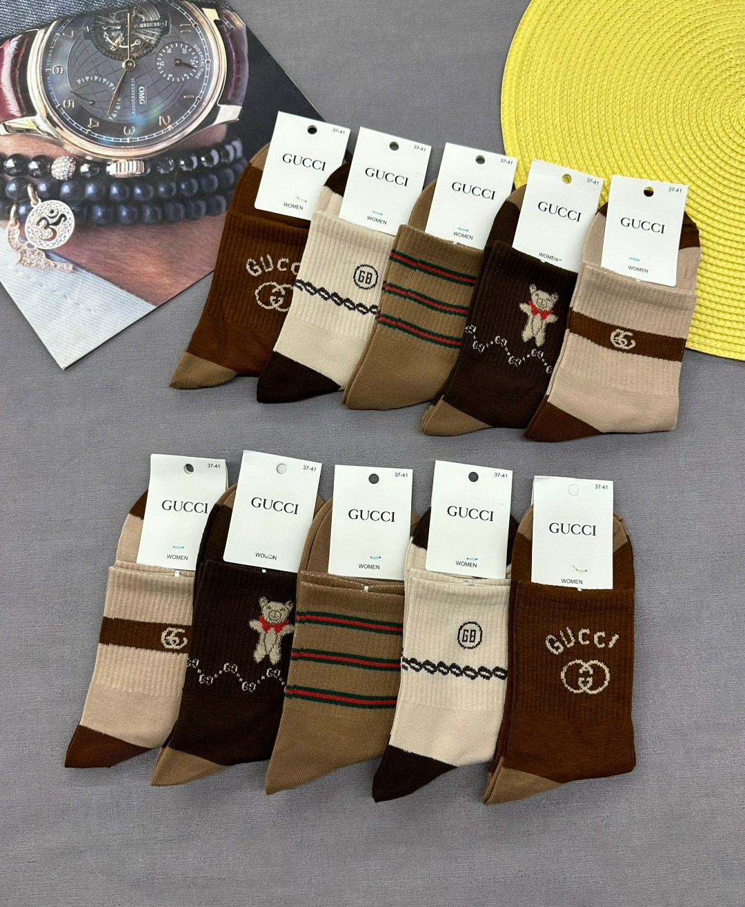 комплект носков gucci,носки женские мужские,носки мужские,носки модная,носки мода