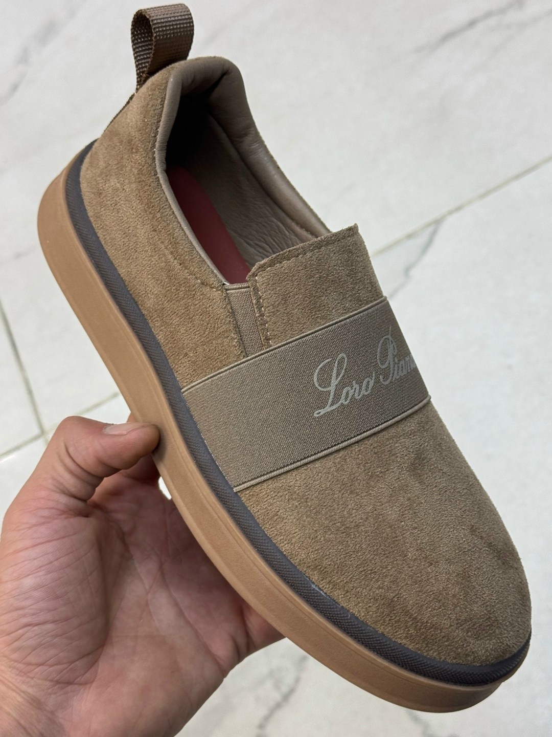 ,мужские лоферы loro piana серые замшевые,мужские замшевые ботинки, повседневные,лоферы мужские