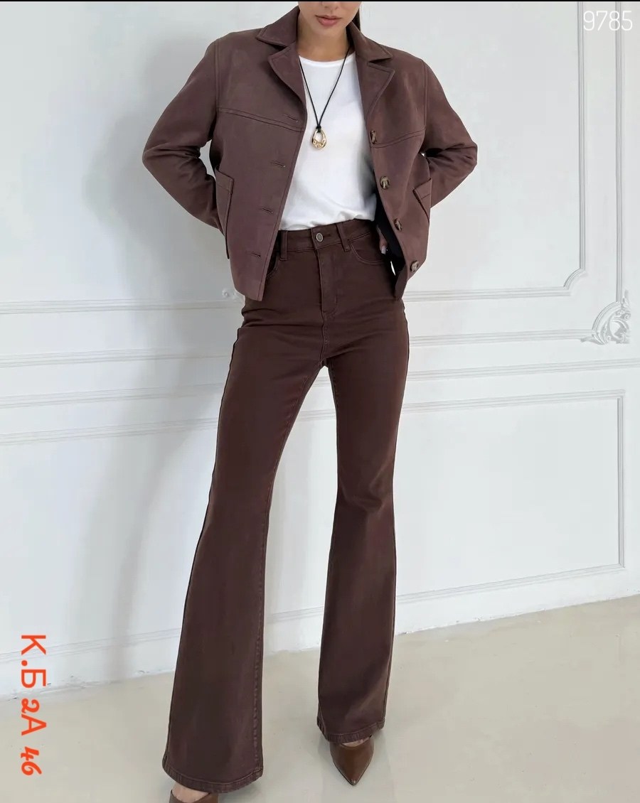 коричневые джинсы клеш женские,джинсы клеш женские,джинсы женские,коричневые джинсы,расклешенные джинсы