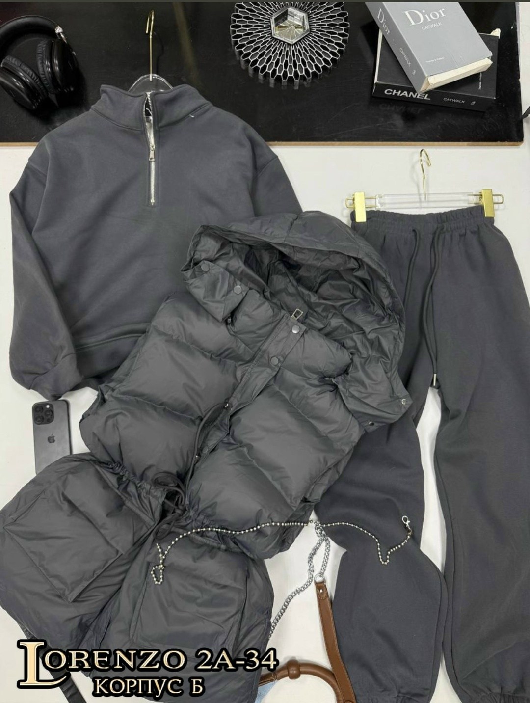 костюм тройка celine на флисе,женские костюмы на флисе,костюм спортивный,костюм тёплый на флисе,костюм женский теплый