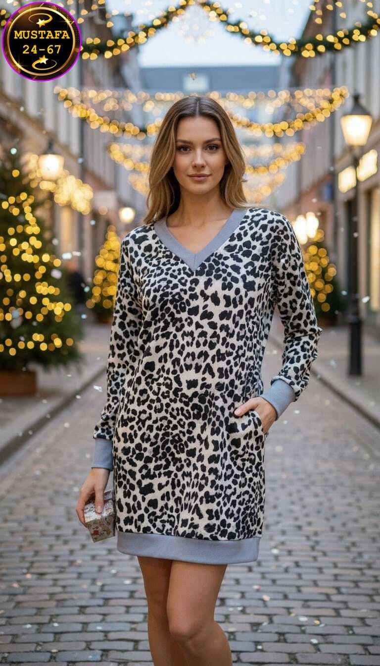 платье с леопардовым принтом,платье туника,платье женская,кофта туника,платье свитшот