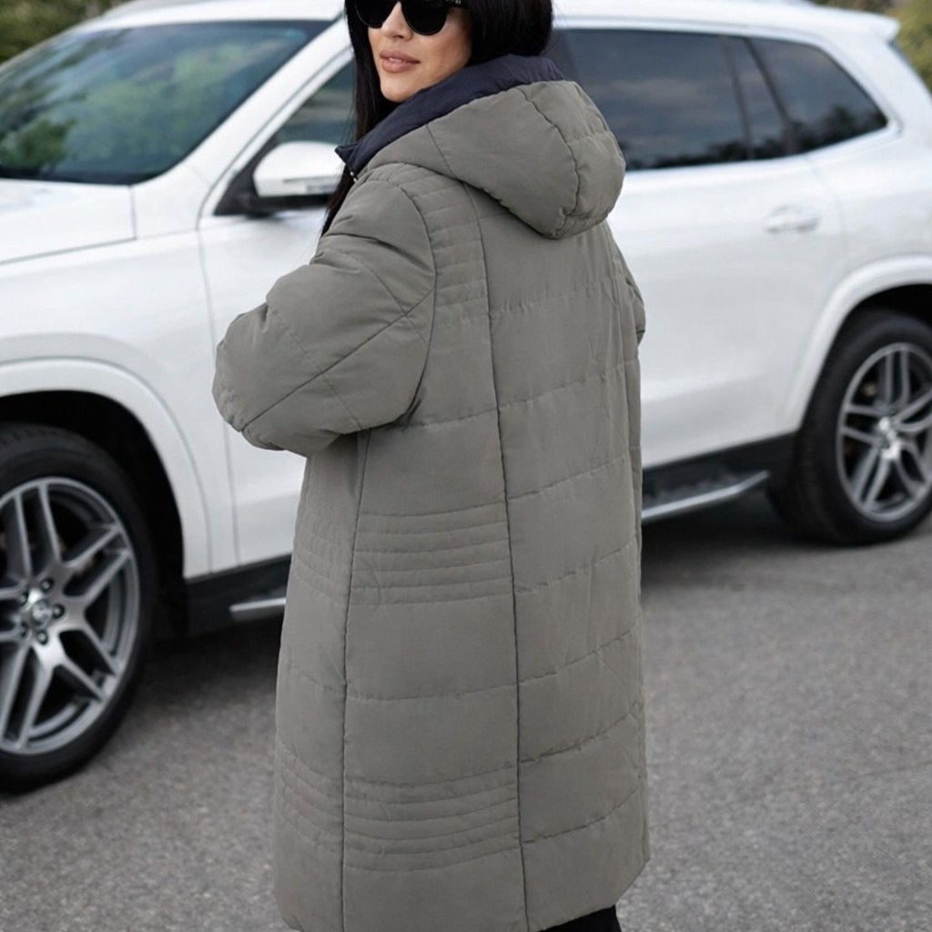 куртка пуховик женский зимний длинный bloom fashion,куртка женская больших размеров удлиненная,удлиненная куртка,куртка женская зимняя с капюшоном удлиненная на синтепоне пуховик пальто,куртка женская