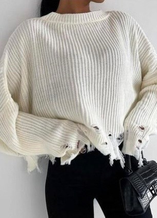 свитер розовый,свитер рваный розовый,свитер удлиненная,рваный свитер женский,свитер в стиле оверсайз