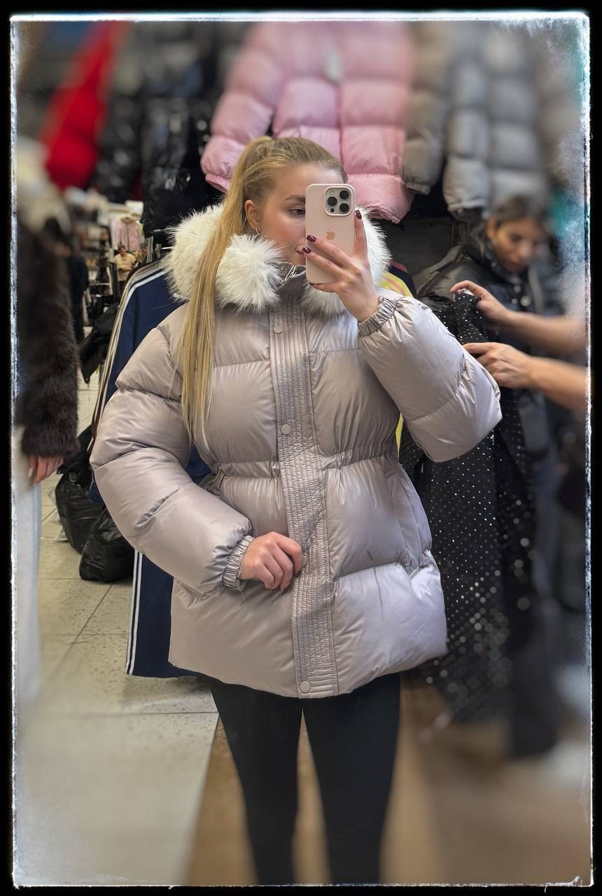 зимняя куртка,женская зимняя куртка,зимние женские пуховики,монклер куртка с мехом,пуховик детский
