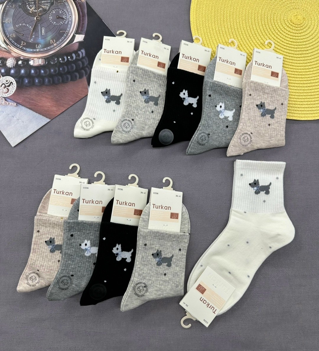носки женские,носки женские 10 пар,носки,носки женские turkan,носки с рисунком котики turkan